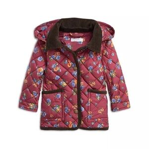 Ralph Lauren Girls' Quilted Barn Jacket - Baby